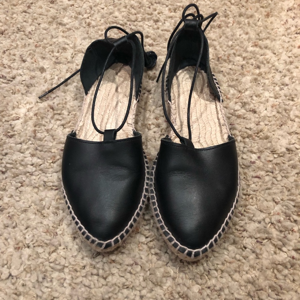 Lace-Up Espadrille Sandals